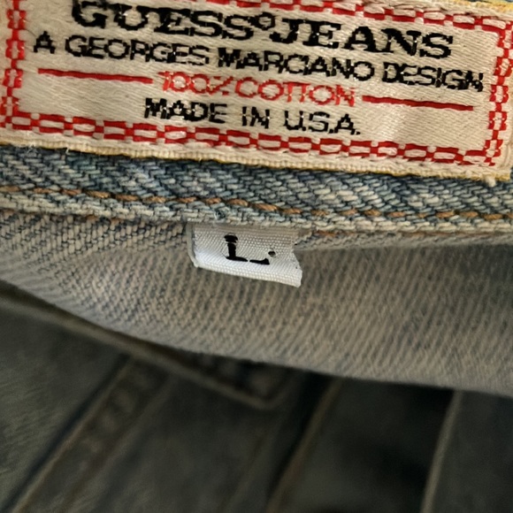 Vintage 1990s Guess Jeans Georges Marciano Denim Jacket Made in USA - Picture 10 of 10